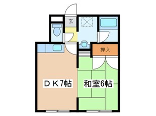 はるみマンションの物件間取画像